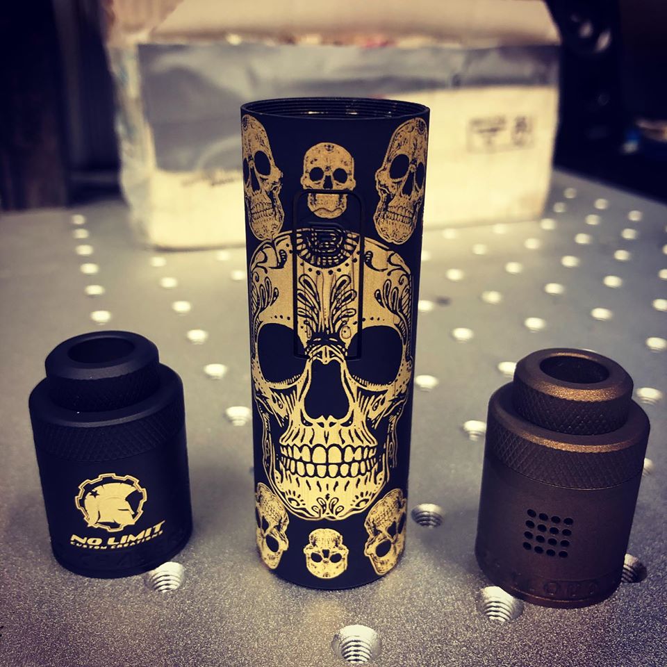 Vape Mod done in Graphite Black and Burnt Bronze | Cerakote Vape Mod done in Graphite Black and Burnt Bronze | Cerakote