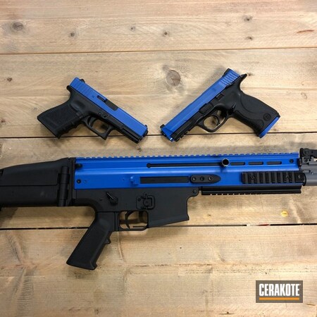 Powder Coating: NRA Blue H-171,S.H.O.T,Airsoft,Police,Training Weapon