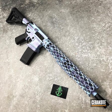 Powder Coating: Distressed,S.H.O.T,Crushed Silver H-255,Bright Purple H-217,Tactical Rifle,Robin's Egg Blue H-175,AR-15