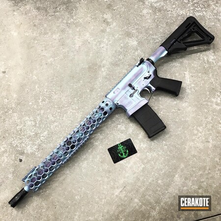Powder Coating: Distressed,S.H.O.T,Crushed Silver H-255,Bright Purple H-217,Tactical Rifle,Robin's Egg Blue H-175,AR-15