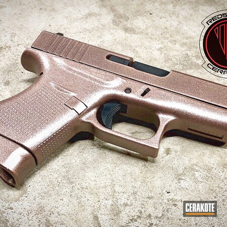 Powder Coating: Glock 43,9mm,Graphite Black H-146,Glock,GunCandy,S.H.O.T,Pistol