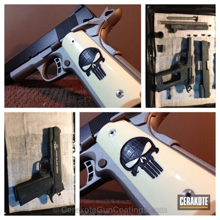 Powder Coating: Graphite Black H-146,1911,Handguns,Rock Island Armory,Titanium H-170