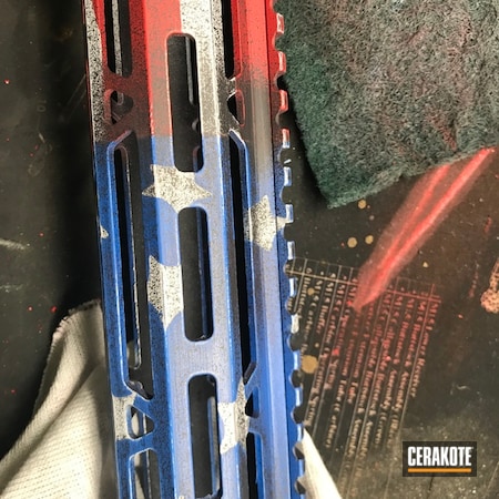 Powder Coating: Hidden White H-242,NRA Blue H-171,S.H.O.T,.223,Firefighter,USMC Red H-167,Tactical Rifle,American Flag,AR-15,Gen II Graphite Black HIR-146,Distressed American Flag