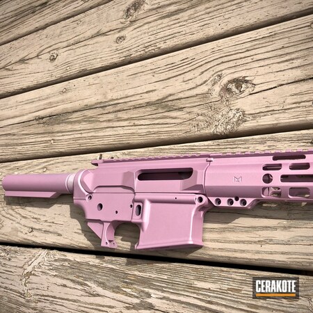 Powder Coating: PINK CHAMPAGNE H-311,S.H.O.T,AR Pistol,Tactical Rifle