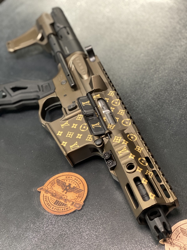 Cerakoted Louis Vuitton | Cerakote Gallery