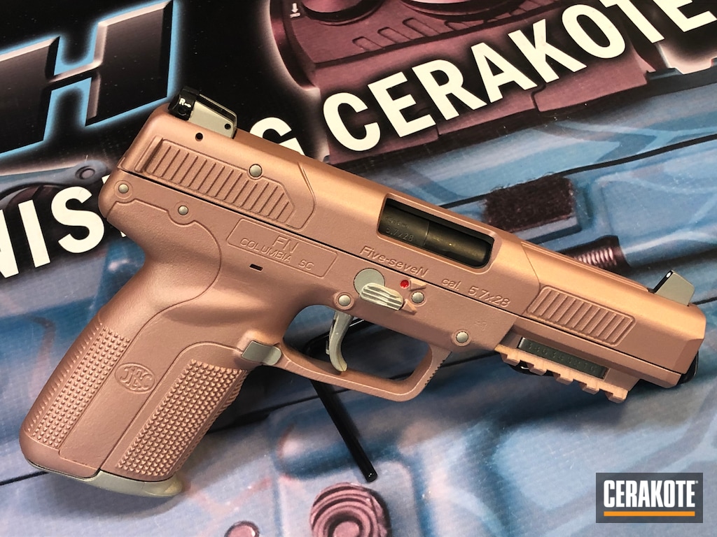 Fn 5 7 Featuring Rose Gold Cerakote
