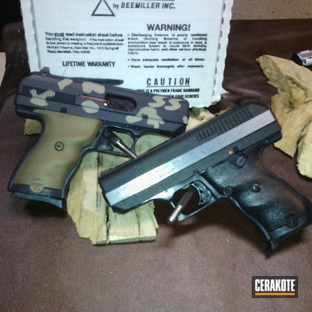 Powder Coating: Hi-Point,Handguns,SOCOM BLUE  H-245,Burnt Bronze H-148,Coyote Tan H-235