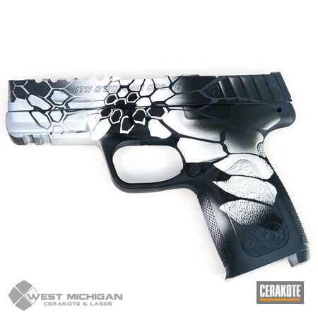 Powder Coating: Hidden White H-242,Firearm,Graphite Black H-146,S.H.O.T,Sig Sauer,Pistol,Sniper Grey H-234,Sig,Kryptek,Smith & Wesson SD9
