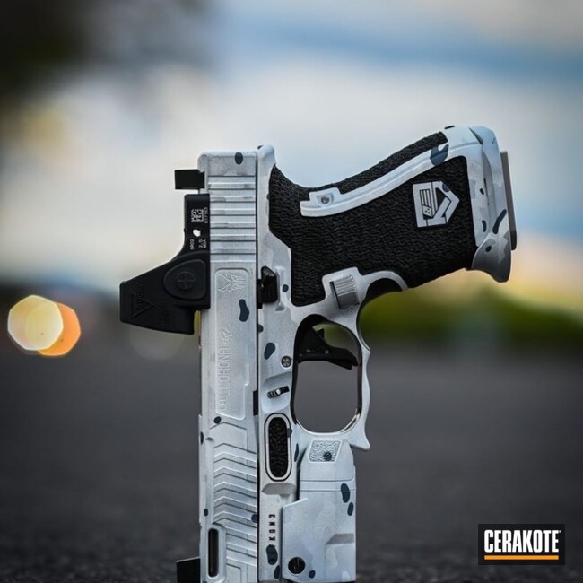 Cerakoted Alpine Multicam Custom Glock 19