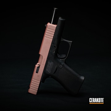 Cerakoted Two Toned Glock 48 Handgun In H-327