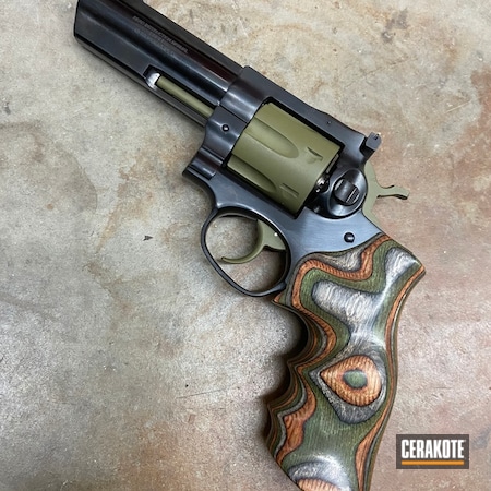 Powder Coating: S.H.O.T,gp100,Revolver,Noveske Bazooka Green H-189,Ruger