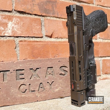 Cerakoted Aged Bronze Custom Glock 19