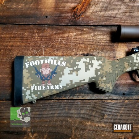 Powder Coating: Graphite Black H-146,MULTICAM® DARK GREEN H-341,S.H.O.T,Hunting Rifle,.223,Rifle,Coyote Tan H-235