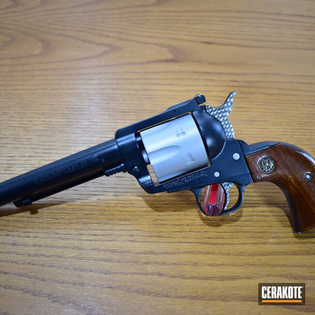 Cerakoted .357 Ruger Revolver In E-110 And H-255