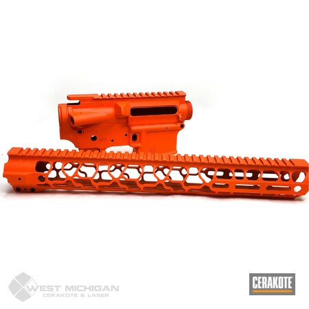 Powder Coating: Hunter Orange H-128,Firearm,S.H.O.T,Firearms,Upper / Lower / Handguard