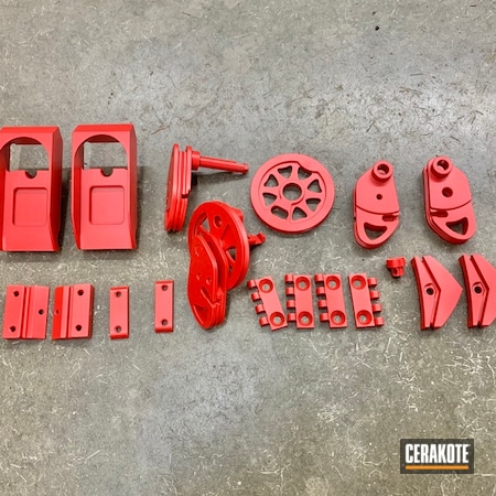 Powder Coating: S.H.O.T,Oneida Compound Bow,USMC Red H-167,Compound Bow,Parts