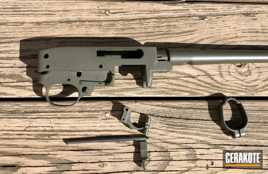 Ruger 10/22 Rifle Parts in O.D. Green | Cerakote