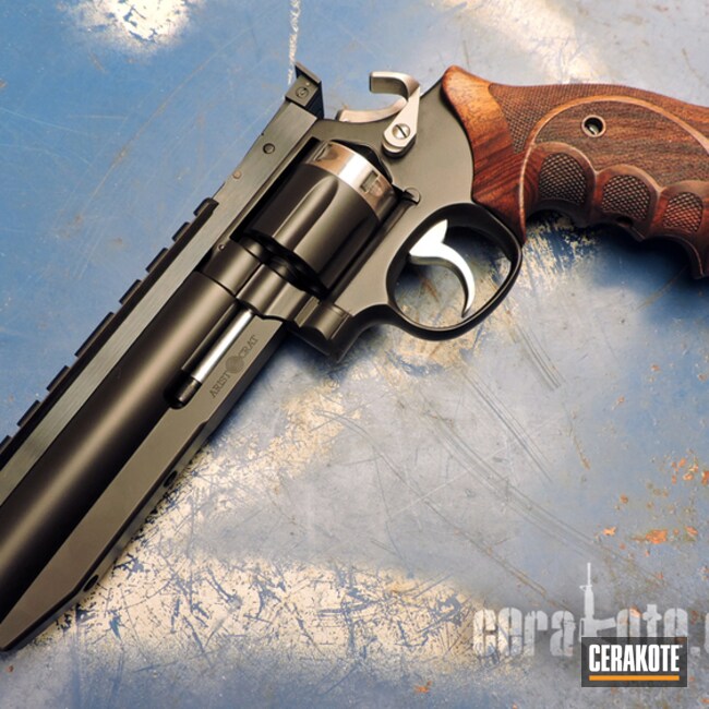 Cerakoted Black .38 Special Revolver