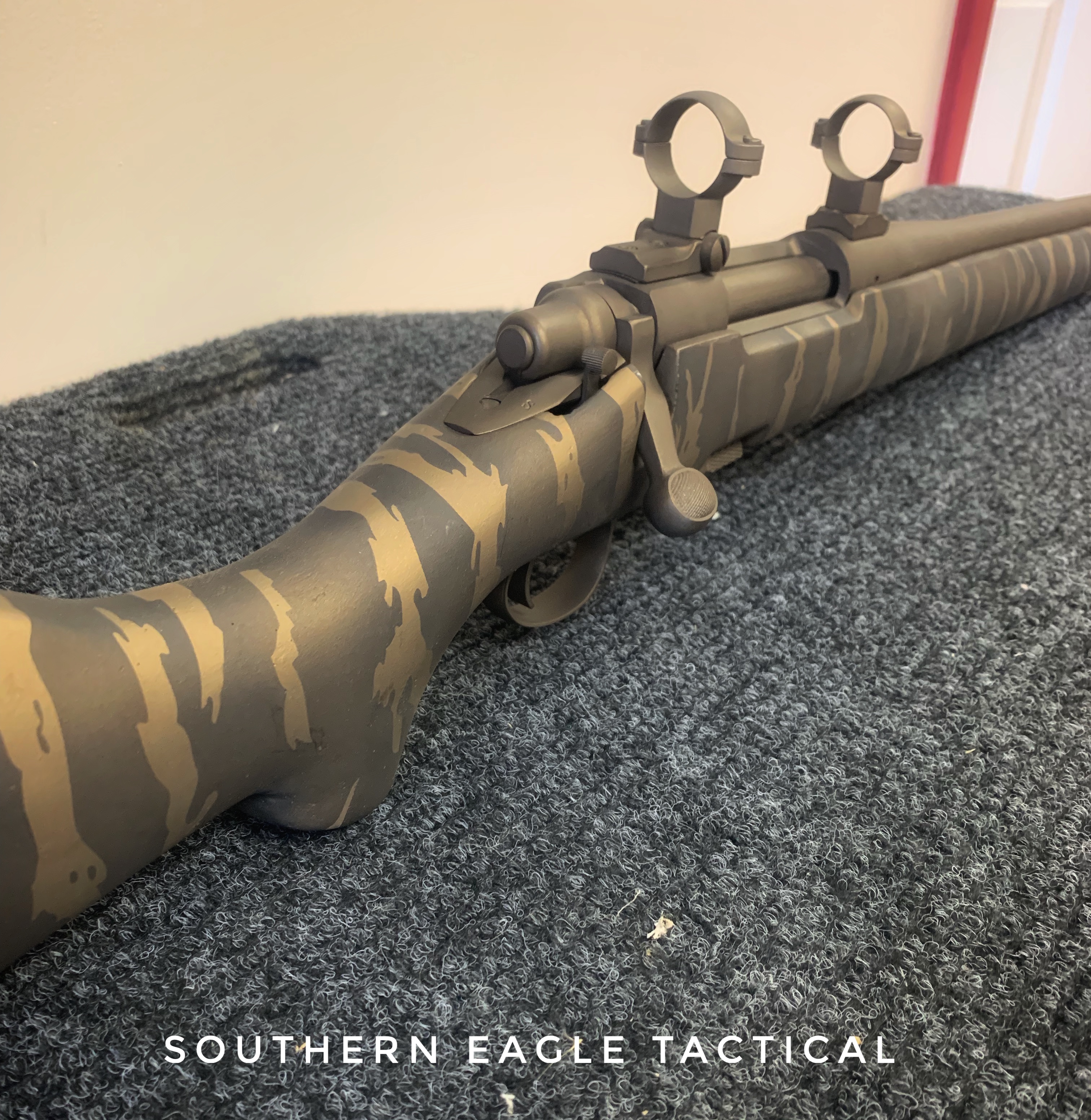 Remington 700 P Tiger Stripe with H-S Precision Stock | Cerakote