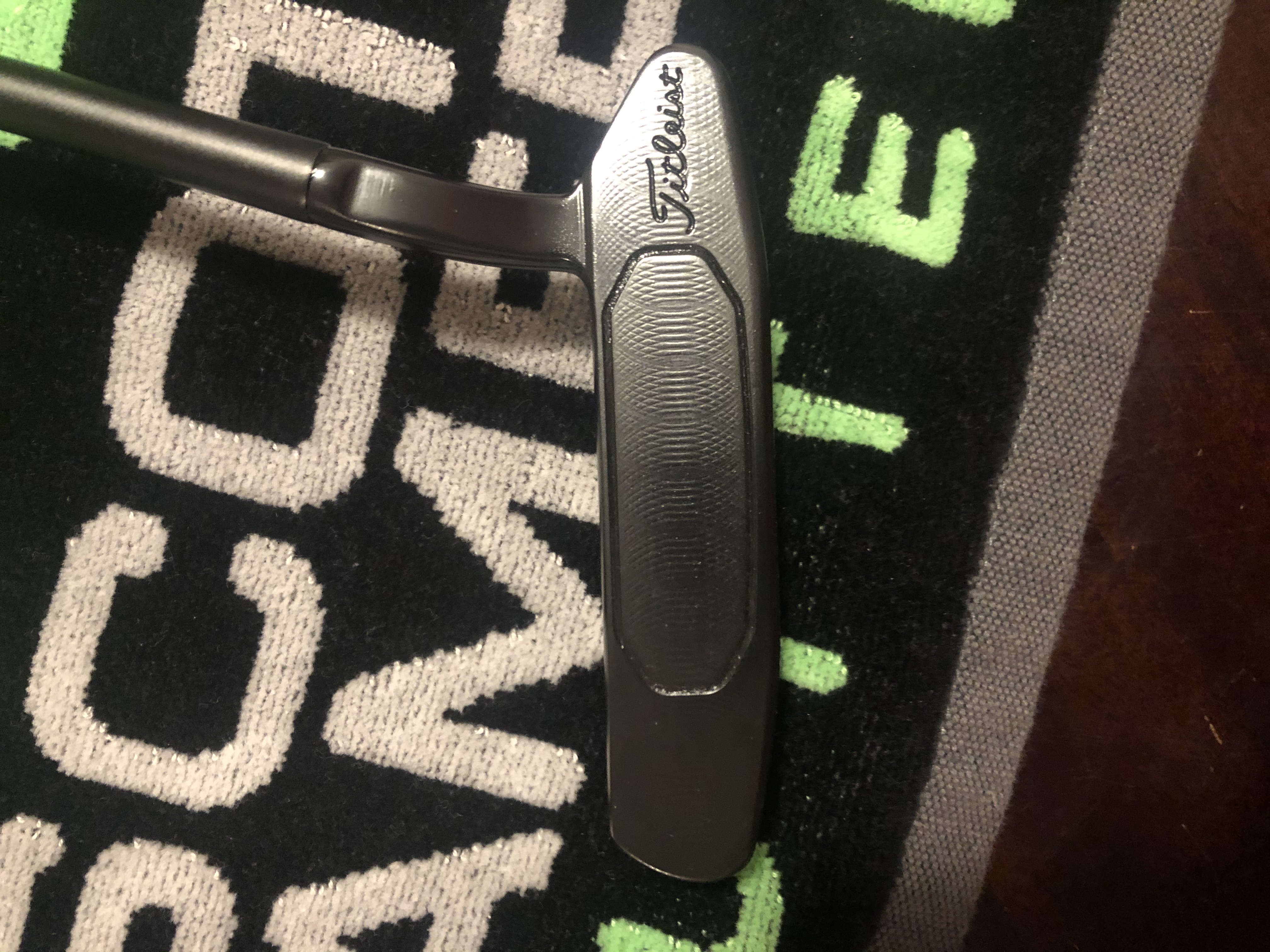 Refinished Scotty Cameron Putter finished with Armor Black | Cerakote