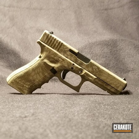 Powder Coating: Glock,DESERT SAND H-199,9mm Luger,Coyote Tan H-235,MAGPUL® FLAT DARK EARTH H-267,Kryptek