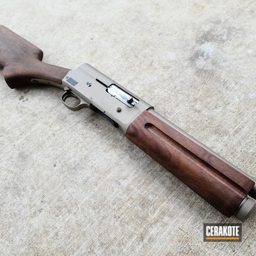 Cerakoted Fn Browning A5 Shotgun In H-170