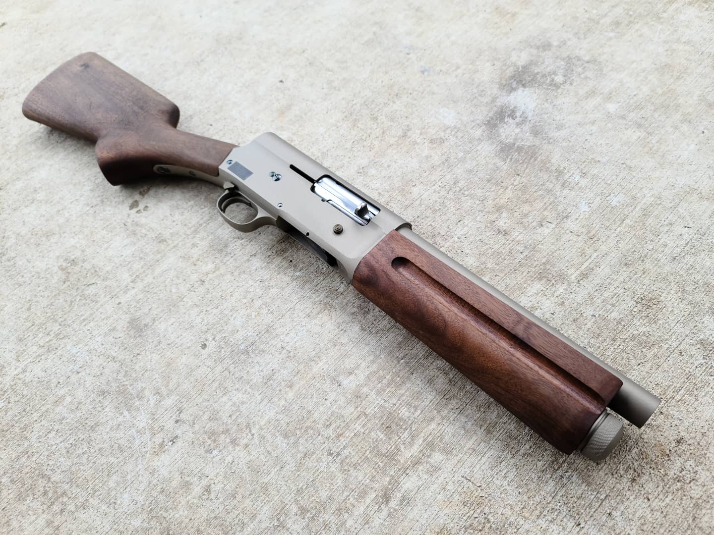 FN Browning A5 Shotgun done in Titanium | Cerakote