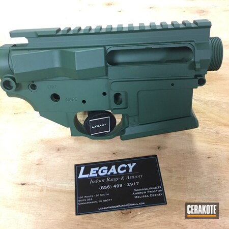 Powder Coating: Franklin Armory,.223,JESSE JAMES EASTERN FRONT GREEN  H-400