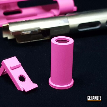 Powder Coating: Gun Coatings,Shotgun,Handguns,#custom,Handgun,Race Gun,Gun Parts,Prison Pink H-141
