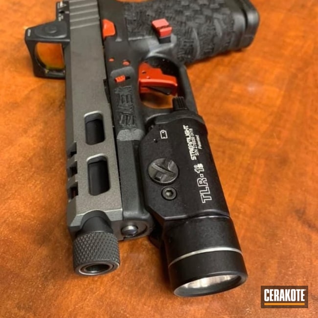 Cerakoted Custom Glock 19 Handgun In H-237