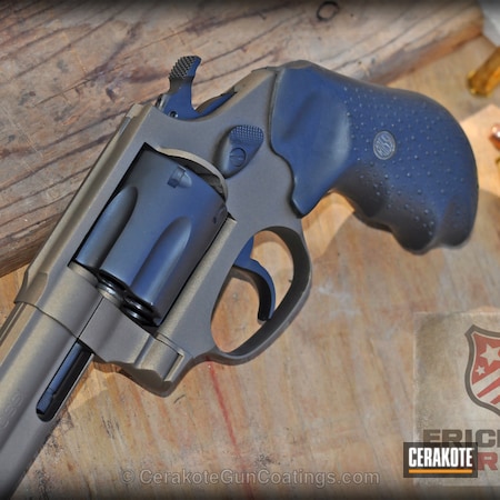 Powder Coating: Graphite Black H-146,Revolver,Rossi USA,Taurus,Burnt Bronze H-148