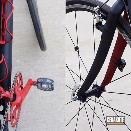Powder Coating: Cannondale Bikes,Crimson H-221,Road Bike,Bike,Cobalt H-112