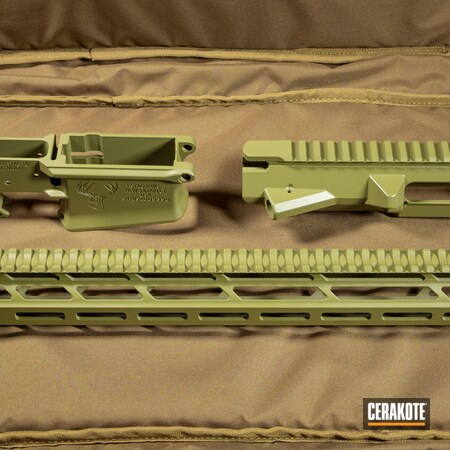 Powder Coating: S.H.O.T,.308,Noveske Bazooka Green H-189,Stag Arms,Tactical Rifle,Stag 10