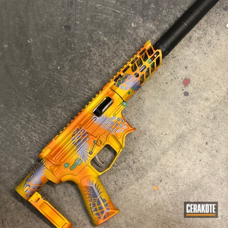 Powder Coating: 9mm,CRUSHED ORCHID H-314,S.H.O.T,SUNFLOWER H-317,AR9,Battle Arms Development,TEQUILA SUNRISE H-309,SQUATCH GREEN H-316,Tactical Rifle