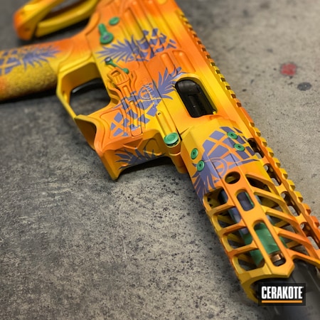 Powder Coating: 9mm,CRUSHED ORCHID H-314,S.H.O.T,SUNFLOWER H-317,AR9,Battle Arms Development,TEQUILA SUNRISE H-309,SQUATCH GREEN H-316,Tactical Rifle