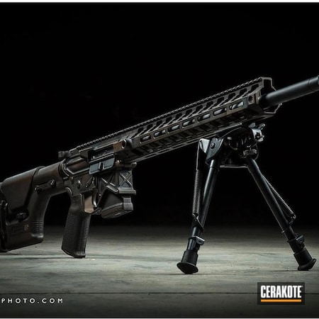 Powder Coating: Midnight Bronze H-294,Distressed,AR,S.H.O.T,Distressed Midnight Bronze,Custom Mix,Tactical Rifle,AR-15,AR Build