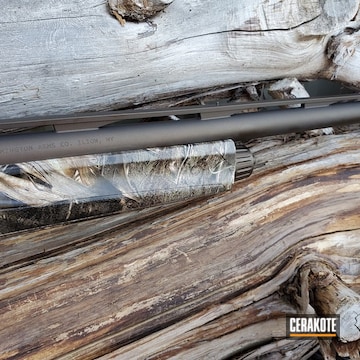 Cerakoted 12 Gauge Remington Shotgun In H-294