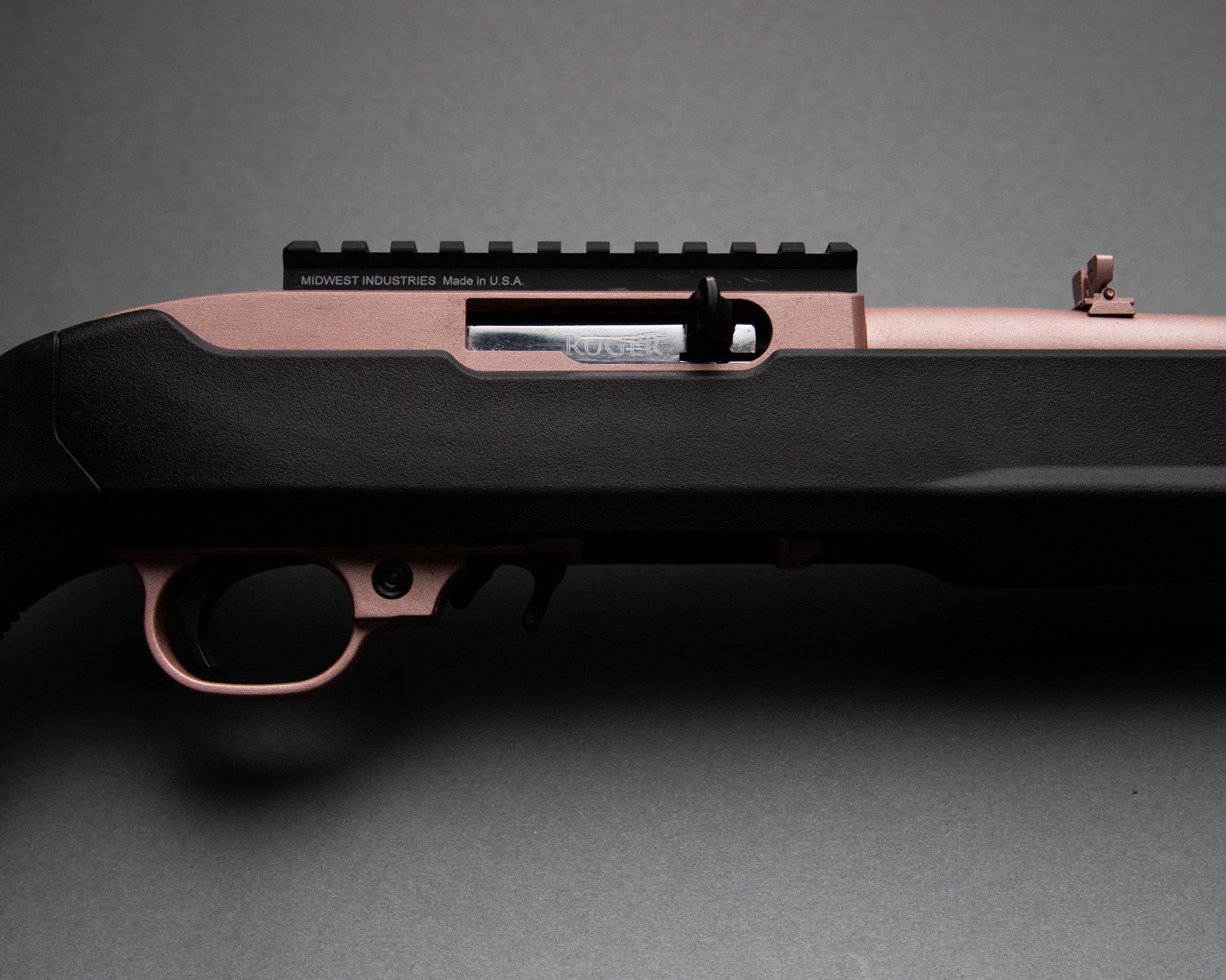 Rose Gold Rifle 10/22 Ruger Rifle in Rose Gold | Cerakote