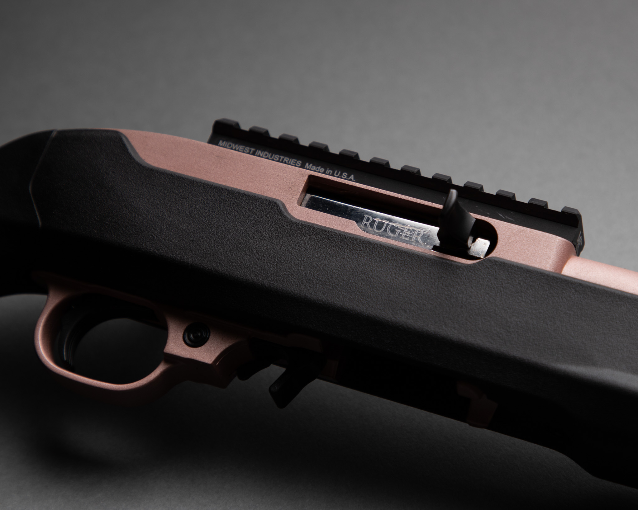 Rose Gold Rifle 10/22 Ruger Rifle in Rose Gold | Cerakote