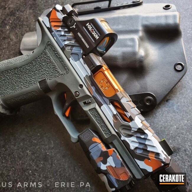 Cerakoted Custom Handgun Camo