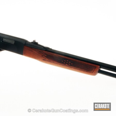 Powder Coating: Hunting Rifle,Armor Black H-190,Winchester