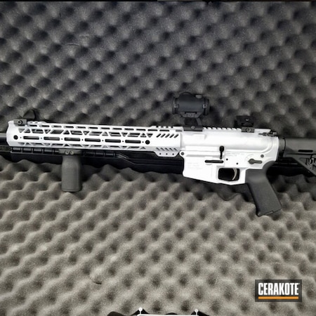 Powder Coating: S.H.O.T,Stormtrooper White H-297,Tactical Rifle,AR-15