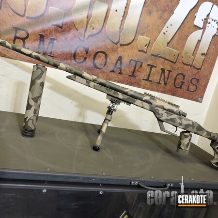 Powder Coating: Suppressor,S.H.O.T,DESERT SAND H-199,Bolt Action,Flat Dark Earth H-265,Rifle,Bolt Action Rifle,6.5 Creedmoor,Target Shooting,Bipod,6.5,Woodland Camo Pattern,3 Tone Colored,Camo,Long Range Tactical Rifle,Chassis,#custom,Patriot Brown H-226