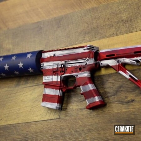 Powder Coating: AR,NRA Blue H-171,Soda Launcher,Can Cannon,S.H.O.T,X Products,Stormtrooper White H-297,USMC Red H-167,American Flag,Tungsten H-237