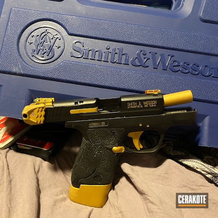 Powder Coating: Smith & Wesson M&P,Graphite Black H-146,Two Tone,S.H.O.T,Pistol,Gold H-122,M&P Shield 9mm