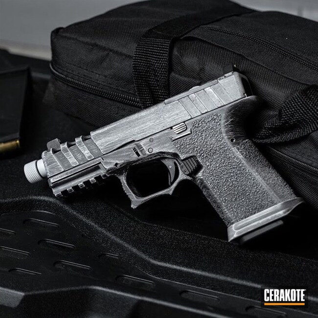 Cerakoted Custom Polymer 80 G19 In H-136 And H-146
