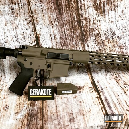 Powder Coating: Anderson,AM-15,S.H.O.T,.223,Anderson Mfg.,GLOCK® FDE H-261,Tactical Rifle