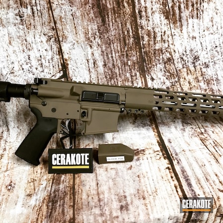 Powder Coating: Anderson,AM-15,S.H.O.T,.223,Anderson Mfg.,GLOCK® FDE H-261,Tactical Rifle