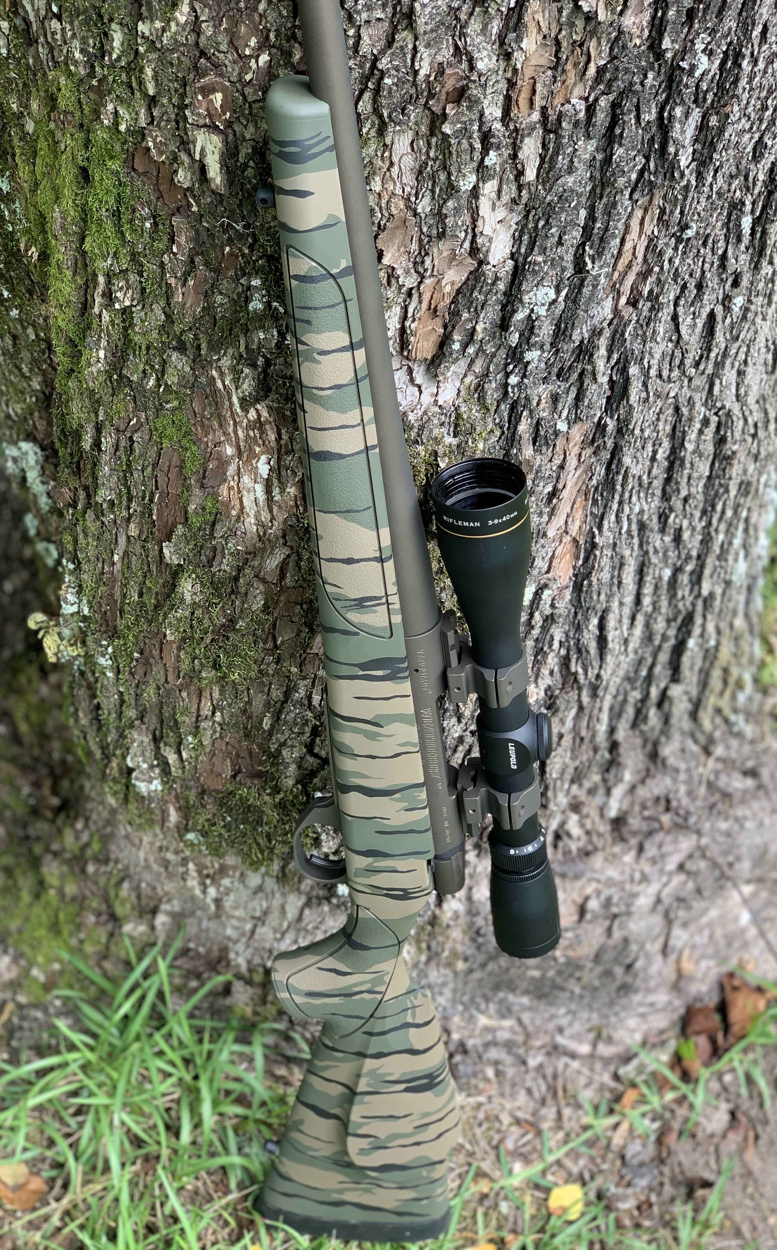 Refinished Rifle Scope done in Graphite Black | Cerakote