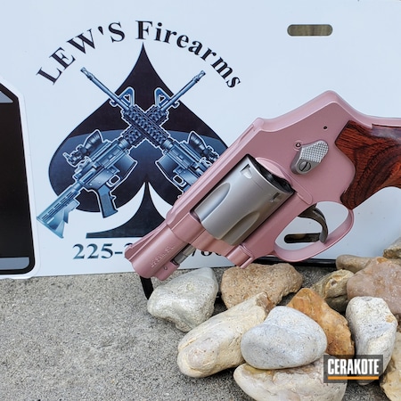 Powder Coating: PINK CHAMPAGNE H-311,S.H.O.T,Revolver,.38